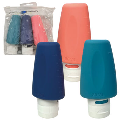 מארז בקבוקוני סיליקון למילוי